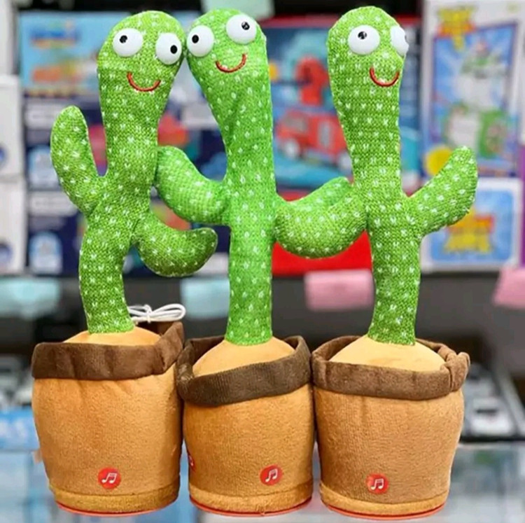 عروسک کاکتوس سخنگو (شارژی)