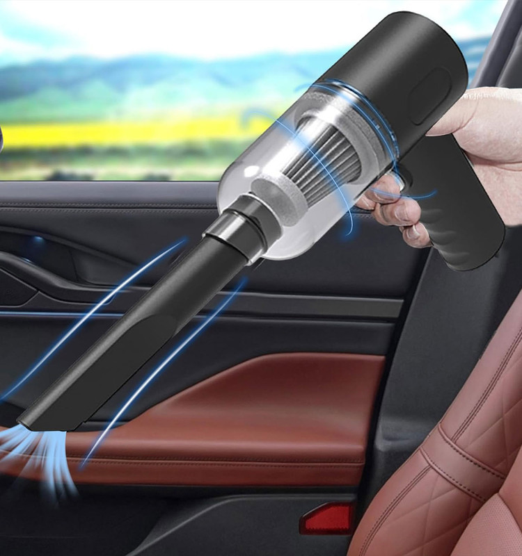 جارو شارژی سه کاره خودرو VACUUM CLEANER