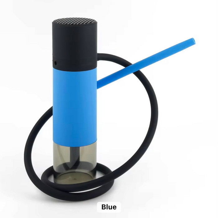 قلیان مسافرتی . بدنه سیلیکون نسوز سر فلزی قابل شستشو (ارسال رایگان )
